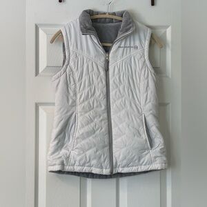 Free Country Reversible Quilted Fleece Vest Size S